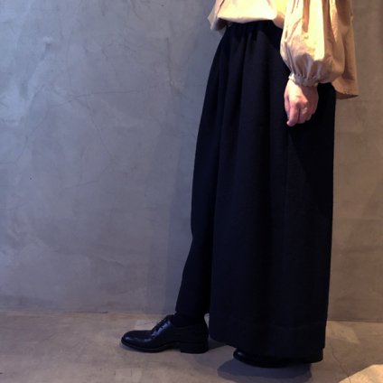 ikkuna/suzuki takayuki wide legged pants(イクナ/スズキタカユキ ワイドレッグドパンツ)Black