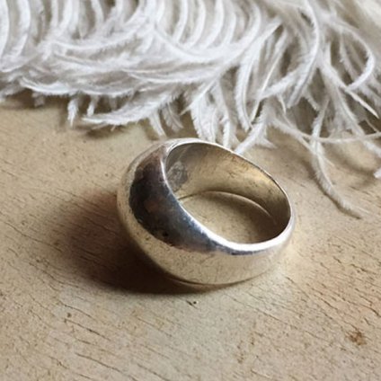 Vintage Mexican Silver Ring (ᥭ С)