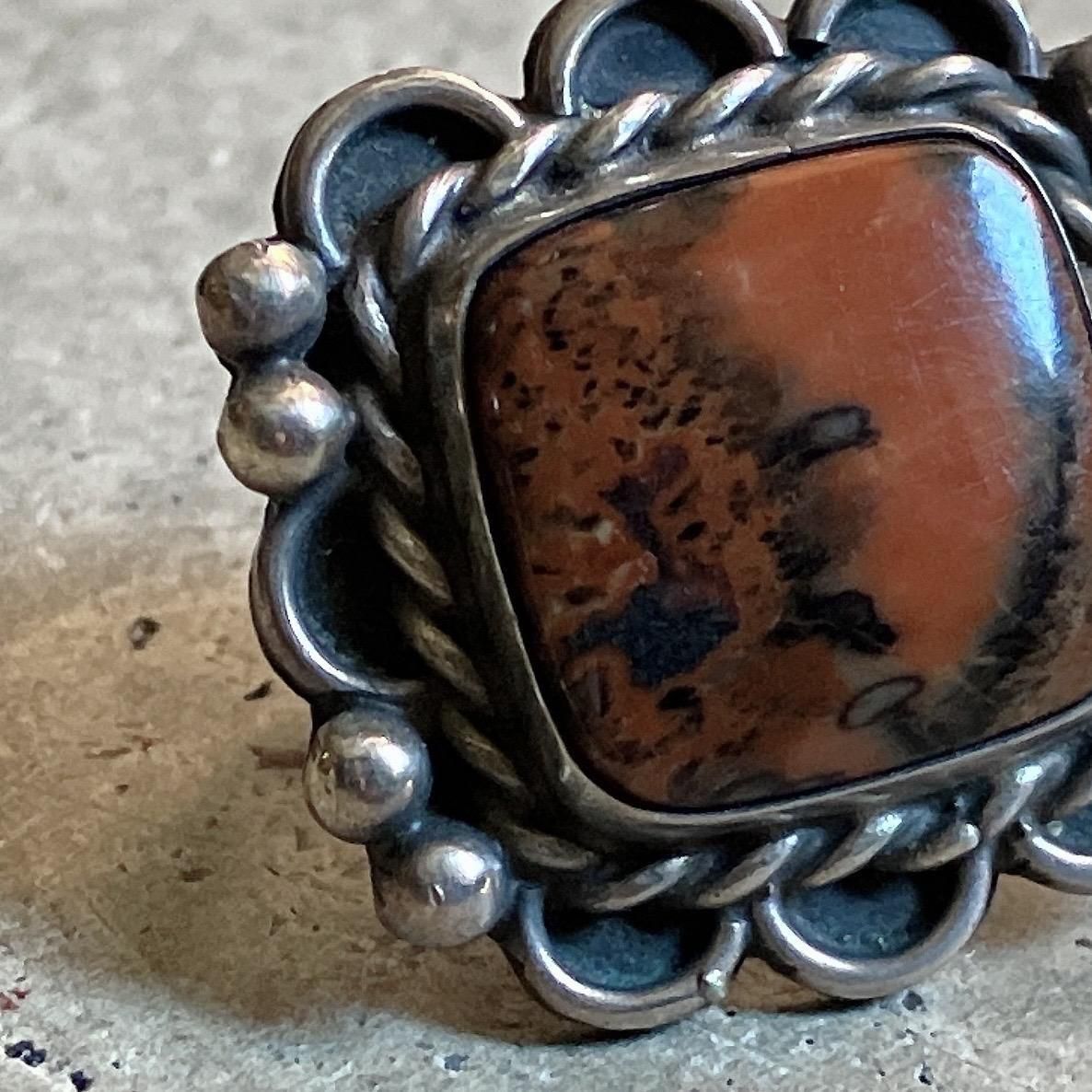 PetrifiedWood Silver Earringsʥڥȥեɥå С󥰡