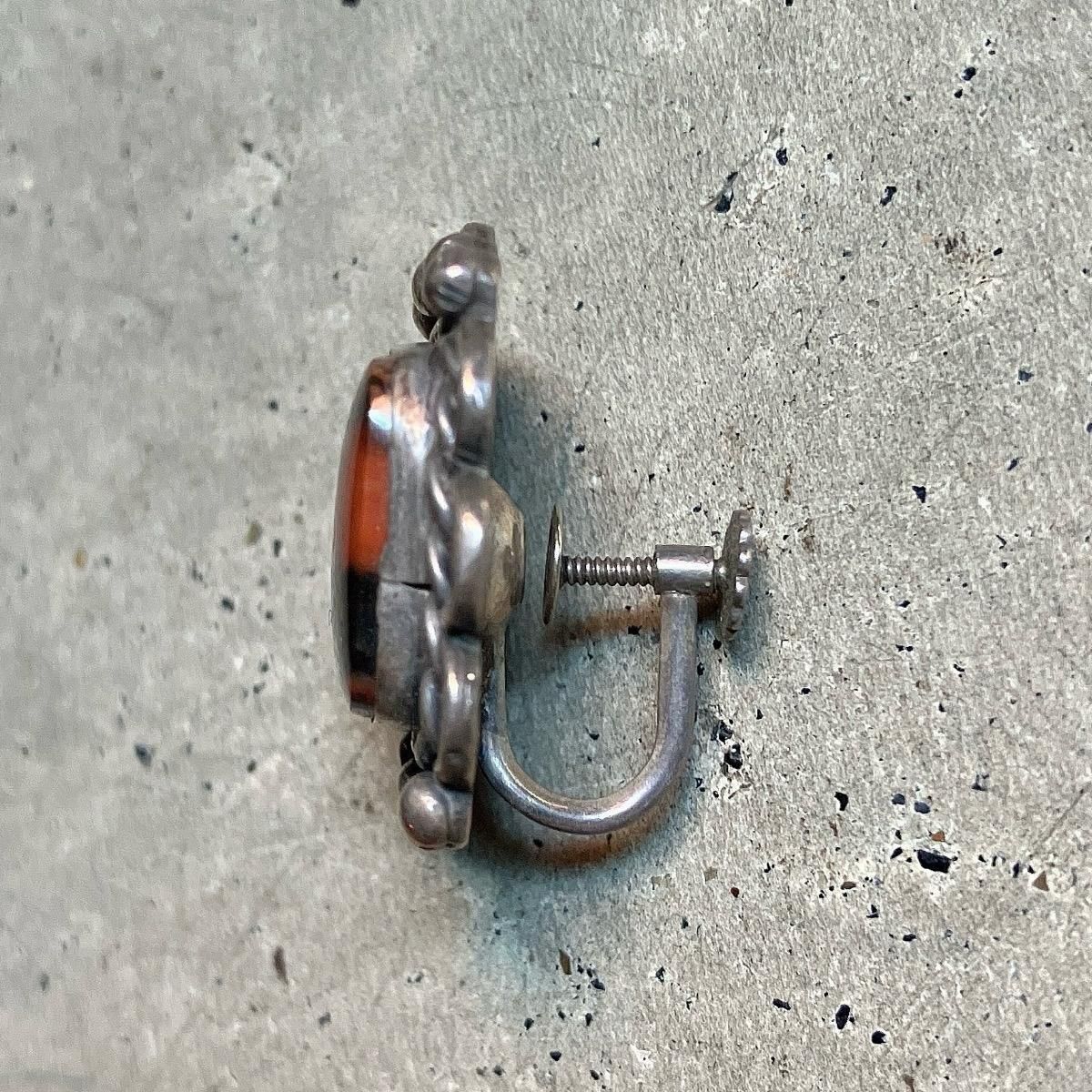PetrifiedWood Silver Earringsʥڥȥեɥå С󥰡