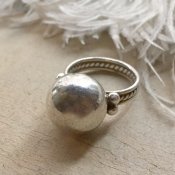Mexican Silver Beads Face Ring（メキシカン シルバービーズフェイスリング）