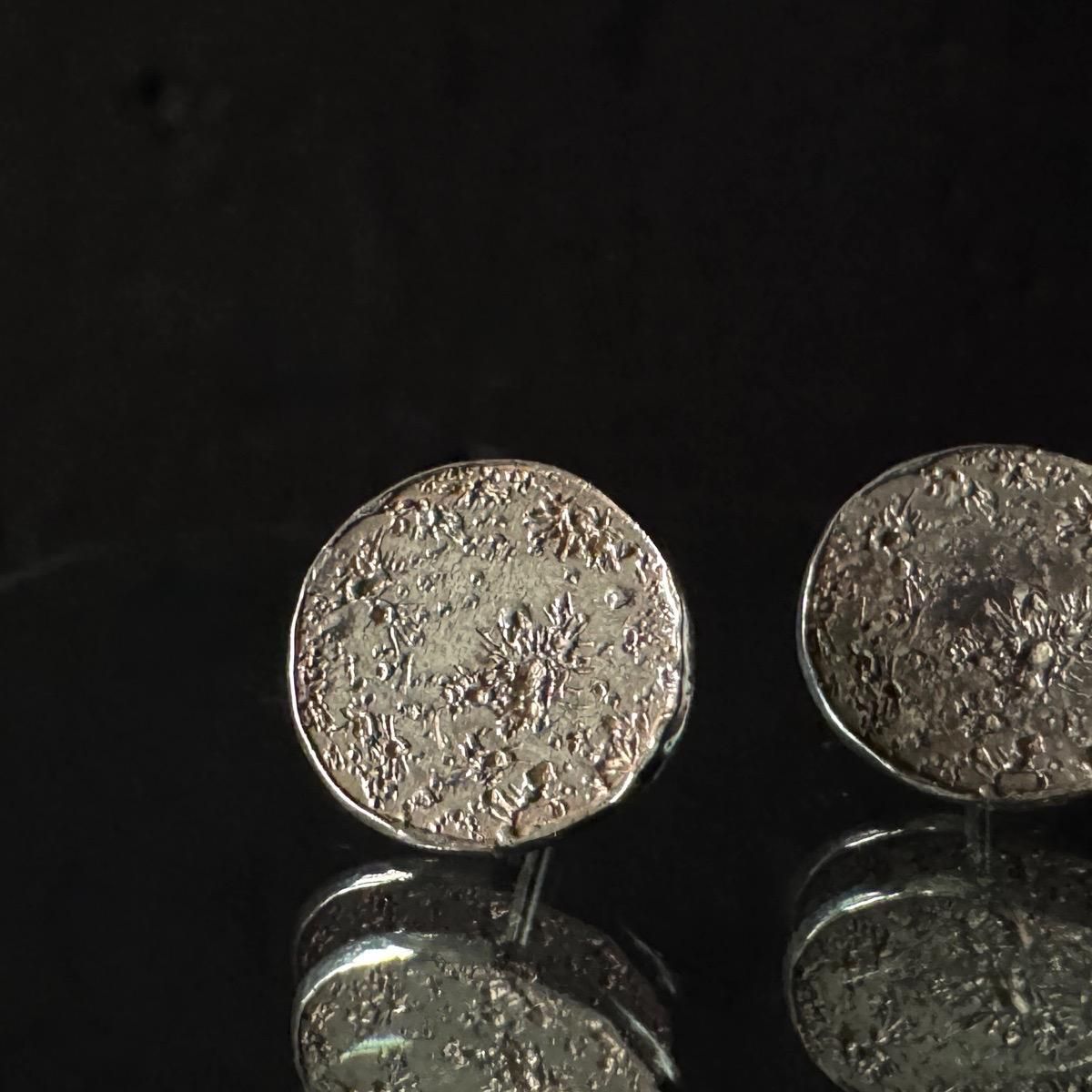 momocreatura Moon Disc Earrings Silverʥ⥯ꥢ ࡼԥ С