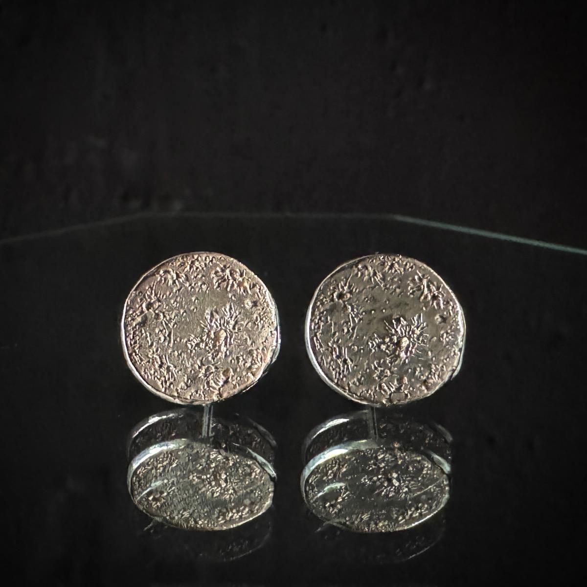 momocreatura Moon Disc Earrings Silverʥ⥯ꥢ ࡼԥ С