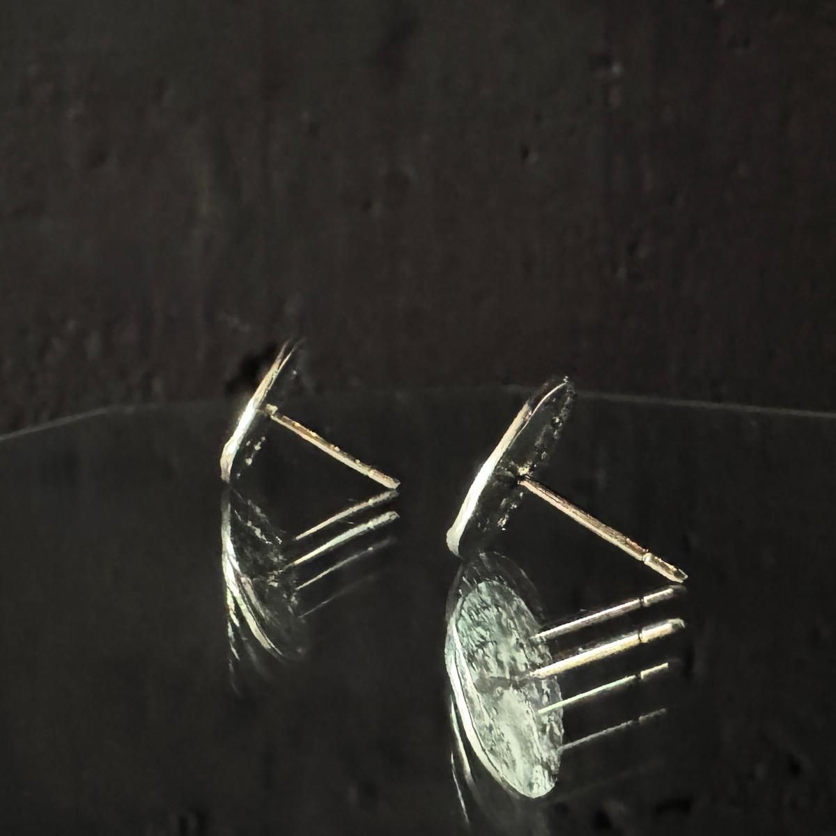momocreatura Moon Disc Earrings Silverʥ⥯ꥢ ࡼԥ С