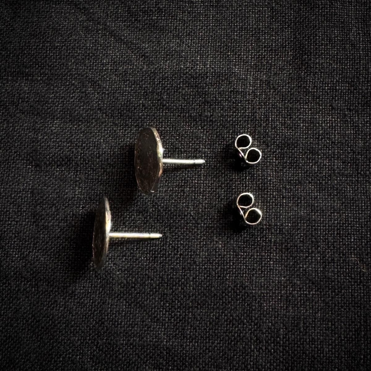 momocreatura Moon Disc Earrings Silverʥ⥯ꥢ ࡼԥ С