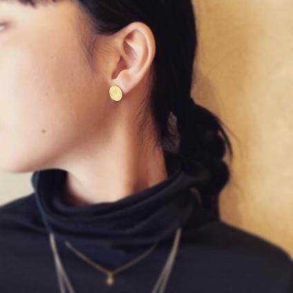 momocreatura Moon Disc Earrings Silverʥ⥯ꥢ ࡼԥ С