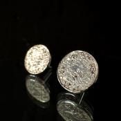 momocreatura Moon Disc Earrings Silverʥ⥯ꥢ ࡼԥ С