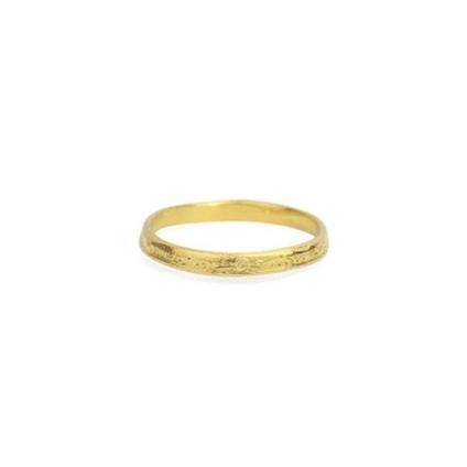 momocreatura Moon Crater Ring Gold 2mmʥ⥯ꥢ 졼  2mm