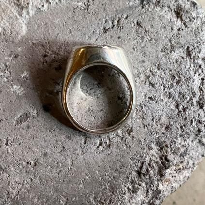 momocreatura Moon Signet Ring Silver ʥ⥯ꥢ ࡼ ͥåȥ С