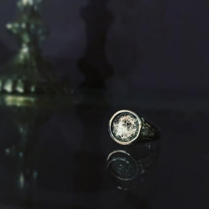 momocreatura Moon Signet Ring Silver （モモクリアチュラ