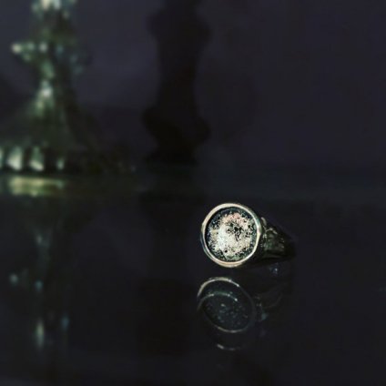 momocreatura Moon Signet Ring Silver ʥ⥯ꥢ ࡼ ͥåȥ С