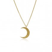 momocreatura Crescent Moon Necklace Gold（モモクリアチュラ 三日月ネックレス ゴールド）