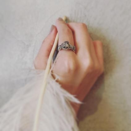 momocreatura Fede Skull Ring（スカル フェデリング シルバー