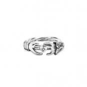 momocreatura Fede Gimmel Heart Ring SilverDiamondʥϡ  Сߥɡ