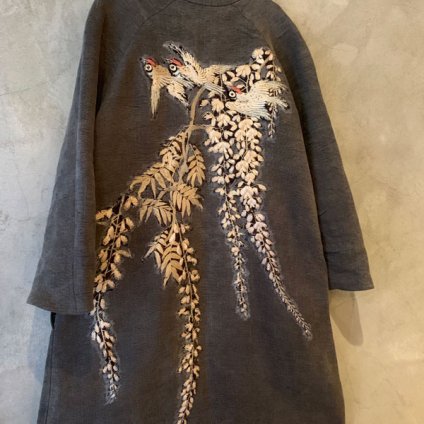 VINCENT JALBERT  Coat - Embroideris - (󥻥 ١ ɽ ) Charcoal