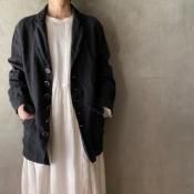 VINCENT JALBERT Lace Collar Jacketʥ󥻥 ١ 졼顼㥱åȡCharcoal