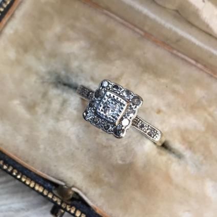 190020's Diamond Antique Ring 190020's  ƥ󥰡