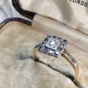 190020's Diamond Antique Ring 190020's  ƥ󥰡