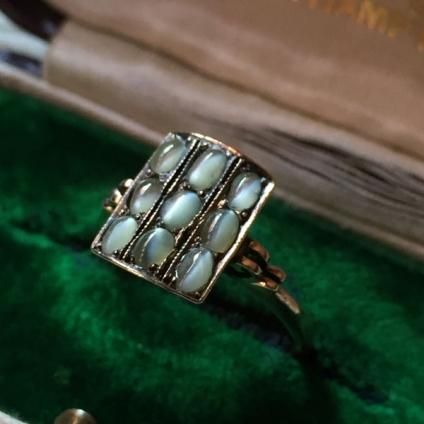 Victorian Chrysoberyl Cat's Eye Antique Ring ʥȥꥢ ꥽٥ åĥ ƥ󥰡