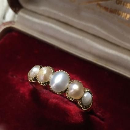 Victorian Pearl Antique Ring ʥȥꥢ ѡ ƥ󥰡