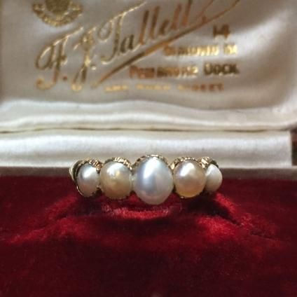 Victorian Pearl Antique Ring ʥȥꥢ ѡ ƥ󥰡