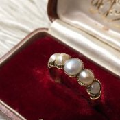 Victorian Pearl Antique Ring （ヴィクトリアン パール アンティークリング）