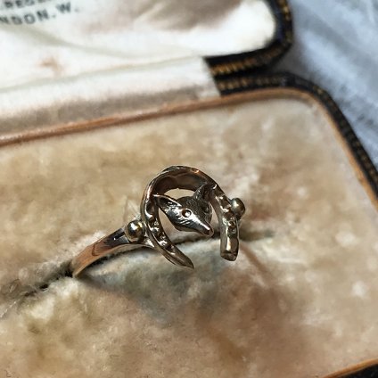 Victorian Fox Horse Shoe Antique Ring ʥȥꥢ ĥ ۡ塼 ƥ󥰡