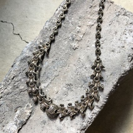 1920～30's Marcasite Necklace（1920～30年代 マーカサイトネックレス
