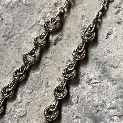 1920~30's Marcasite Necklace(1920~30年代 マーカサイト 1920~30's Marcasite Necklace(1920~30年代 マーカサイト
