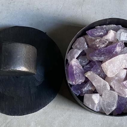 MAD et LEN Pot Pourri Totem Rose ~amethyst,rose quartz MAD et LEN Pot Pourri Totem Rose ~amethyst,rose quartz