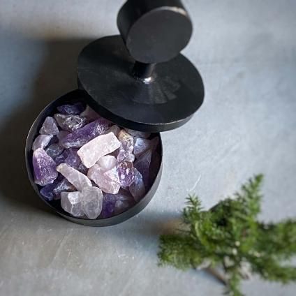 MAD et LEN Pot Pourri Totem Rose ~amethyst,rose quartz MAD et LEN Pot Pourri Totem Rose ~amethyst,rose quartz
