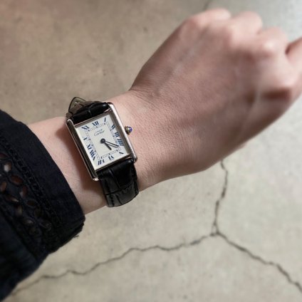 【電池交換済み】 Cartier カルティエ マストタンク 925 腕時計