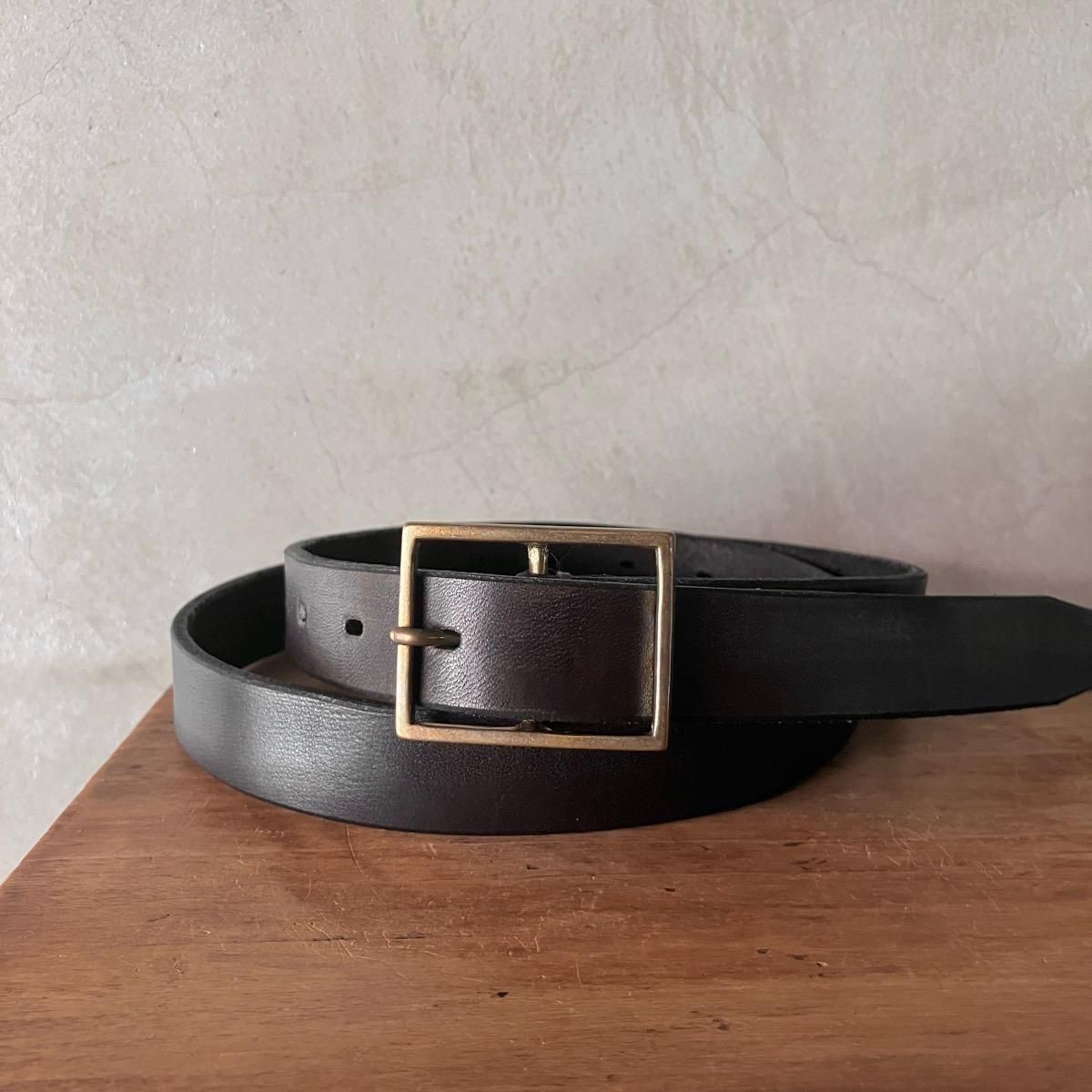 <img class='new_mark_img1' src='https://img.shop-pro.jp/img/new/icons56.gif' style='border:none;display:inline;margin:0px;padding:0px;width:auto;' />suzuki takayuki thin belt (業 ٥) Dark Brown