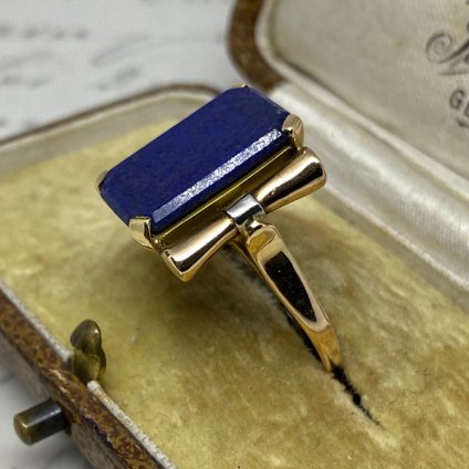 1920's 15K/Lapis Lazuli Antique Ring1920ǯ 15K/ԥ饺 ƥ󥰡