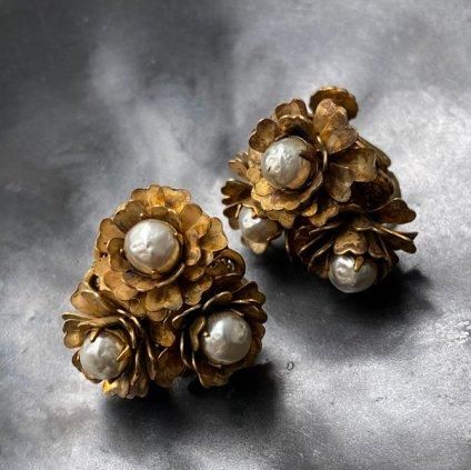 MIRIAM HASKELL Flower Earring（ミリアムハスケル フラワーイヤリング