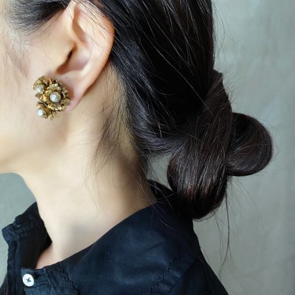 MIRIAM HASKELL Flower Earring（ミリアムハスケル フラワーイヤリング