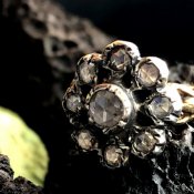 Victorian 18K/Dutch Rose Cut Diamond Antique Ring（ヴィクトリアン 18K/ダイヤモンド アンティークリング）