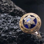 Victorian 14K/Opal/Diamond Antique Ringʥȥꥢ 14K ѡ/ ƥ󥰡