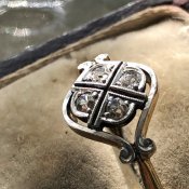 Edwardian 18K Diamond Antique Ringʥɥǥ 18K  ƥ󥰡