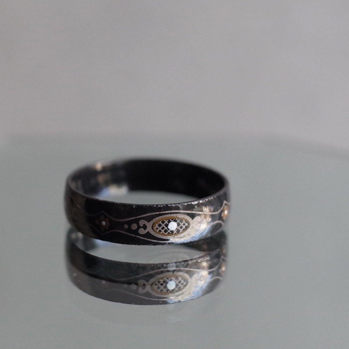 1950's Austrian Dead Stock Enamel Ring Black1950ǯ ȥꥢ ʥ  