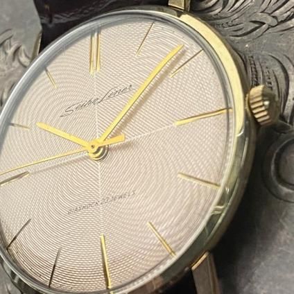 SEIKO LINER (セイコー ライナー)ピンク文字盤 花形波型 - JeJe SEIKO LINER (セイコー ライナー)ピンク文字盤 花形波型 - JeJe
