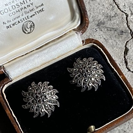 1930's Silver Marcasite Earrings 1930ǯ С ޡ 󥰡
