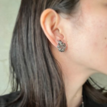 1930's Silver Marcasite earrings 1930ǯ С ޡ 󥰡