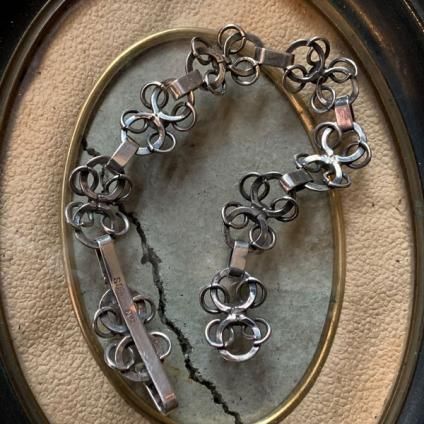 1950's Scandinavian Silver Bracelet (1950's スカンジナビアン