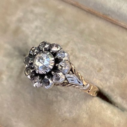 1950's Dutch Rose Cut Diamond Ring1950's åå  󥰡