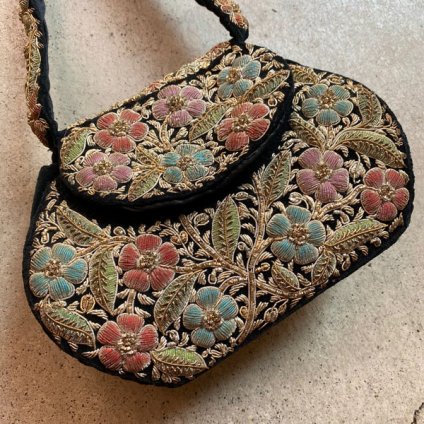 1930's Zari Embroidery Bag（1930年代 ザリ刺繍バッグ）