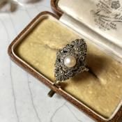 1930's Silver/Marcasite Ring1930ǯ С/ޡ 󥰡