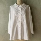 1930's Scallop Collar Cotton Blouse1930ǯ åץ顼 åȥ֥饦