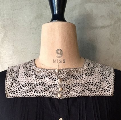 1900~10's Cutwork Lace Collar&Cuff190010ǯ åȥ졼 ĤߡĤµ