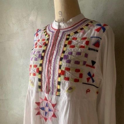 1980's Colorful Embroidery Blouse1980ǯ եɽ֥饦